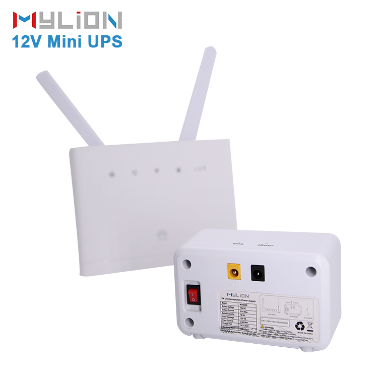 Mylion Mini UPS 12V MU26 5200mAh MU48 8000mah For Router, Free Shipping to USA , 1pc MU26,1pc MU48 and 1pc 12V 2A adapter - Image 3
