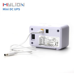 Mylion Mini DC UPS MU48W 12V 2A 8000mAh 30Wh Lithium ion Battery Backup