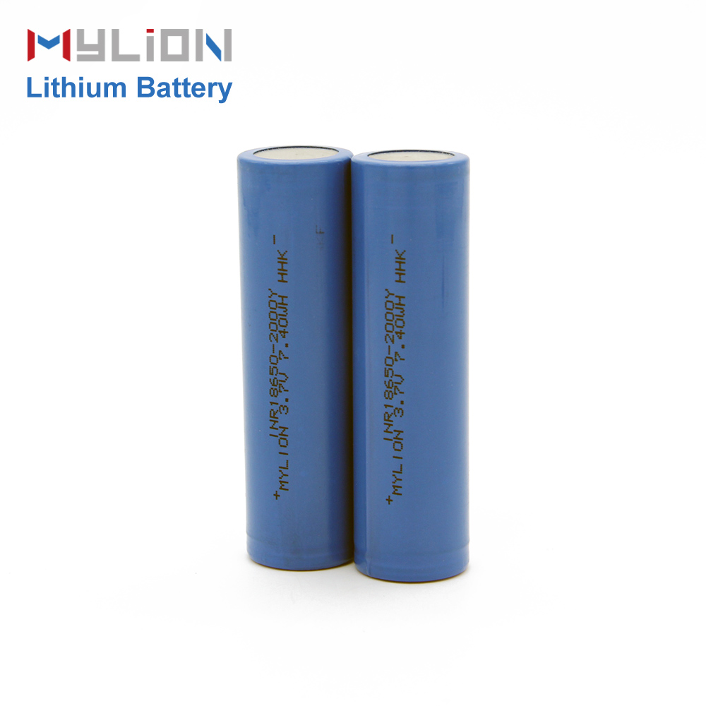 Mylion li-ion 3.7v 2000mAh 7.4Wh 18650 cell Real capacity lithium ion rechargeable battery for battery pack - Image 4