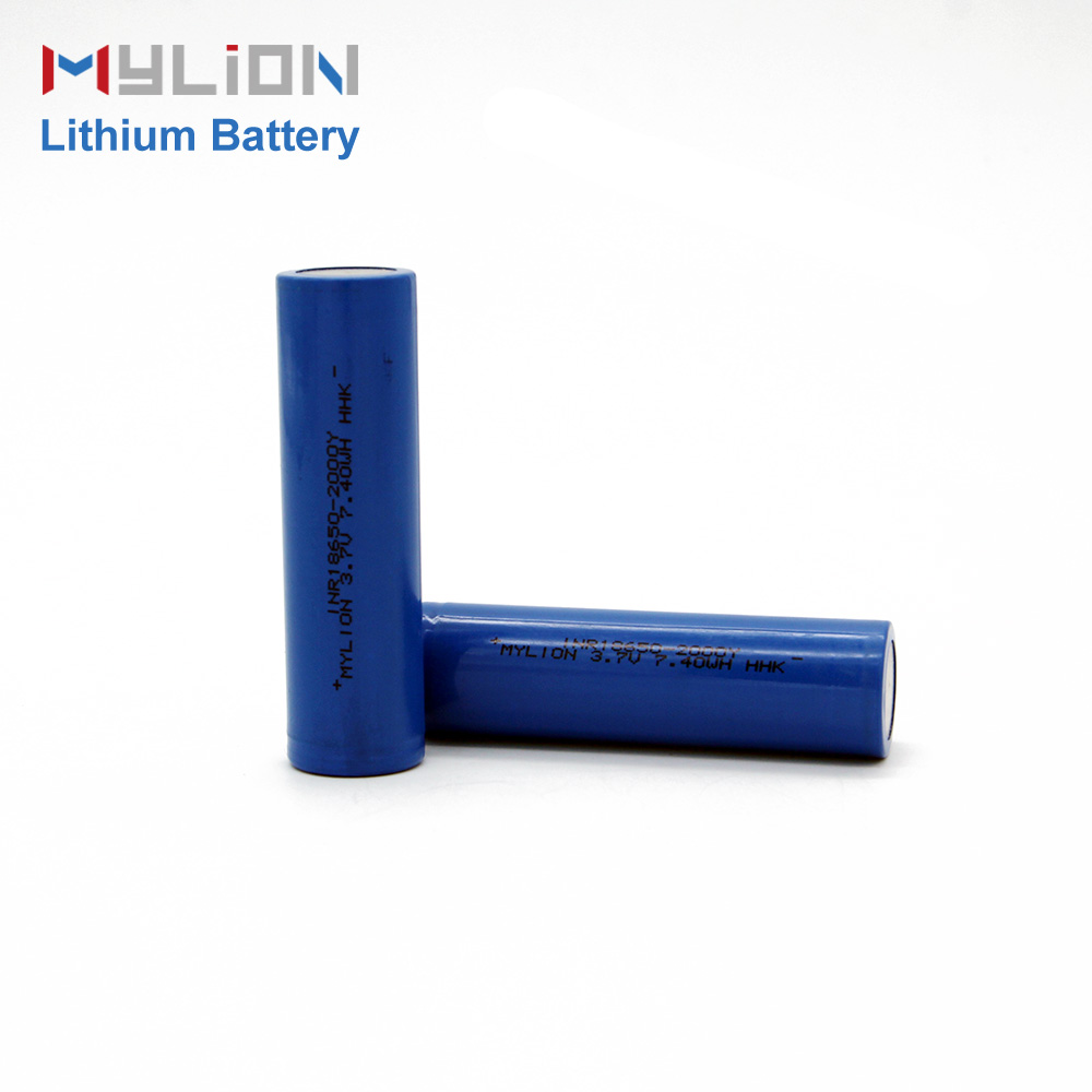 Mylion li-ion 3.7v 2000mAh 7.4Wh 18650 cell Real capacity lithium ion rechargeable battery for battery pack - Image 3