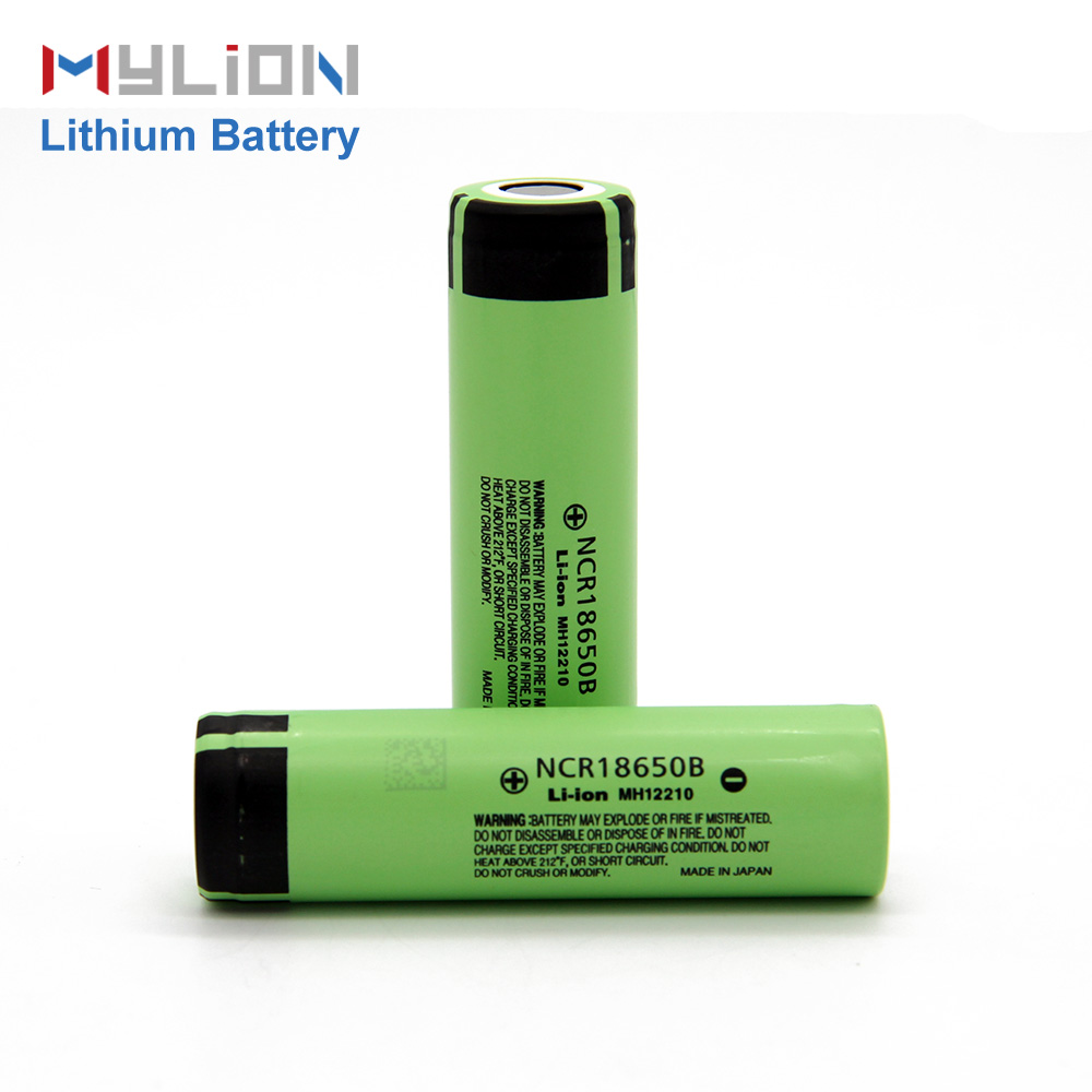 NCR18650B li-ion mh12210 3.7V 3400mah green pvc batteries cell lithium ion battery 18650 3.6v 3400mah for medical