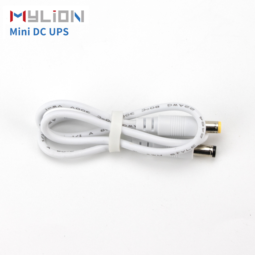Mylion Mini DC UPS MU26W 12V 2A 5200mah 19.24wh lithium ion battery backup - Image 3