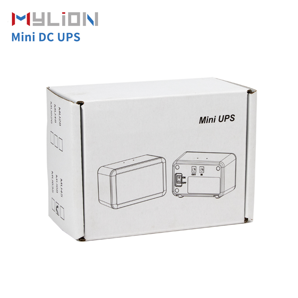 Mylion Mini DC UPS MU26W 12V 2A 5200mah 19.24wh lithium ion battery backup - Image 4