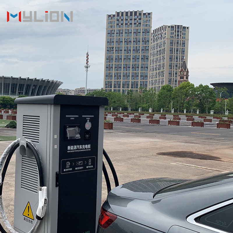 Mylion china charging pile 30kw/60kw/120kw/180kw solar carport charging pile ev charging pile for electric vehicles - Image 3