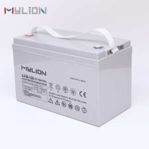 Mylion 12V 100Ah 1200Wh Lead Acid Battery AGM Battery GEL Solar Batteries For Solar Energy System