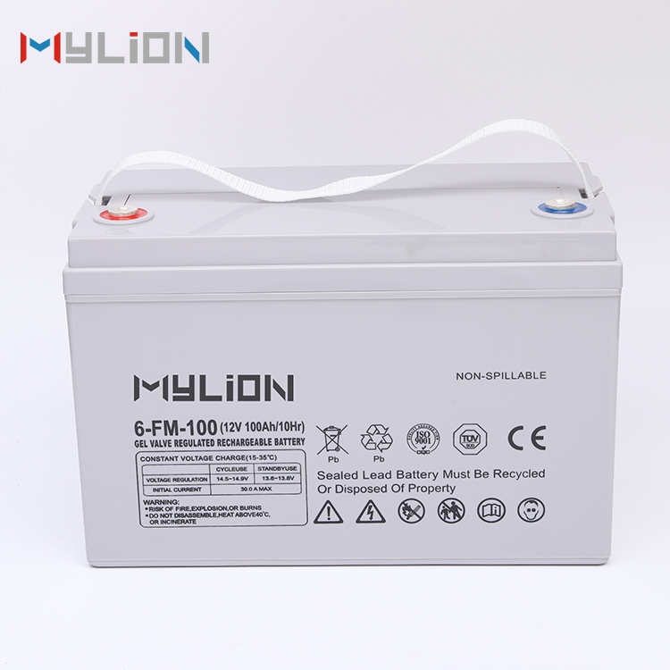 Mylion 12V 100Ah 1200Wh Lead Acid Battery AGM Battery GEL Solar Batteries For Solar Energy System - Image 4