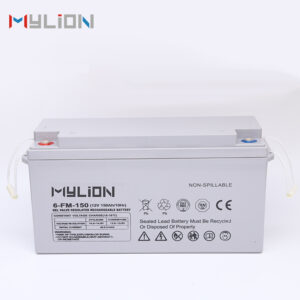 Mylion 12V150Ah Solar Battery Free Maintenance Sealed GEL AGM Lead Acid Storage Battery For UPS Power Station