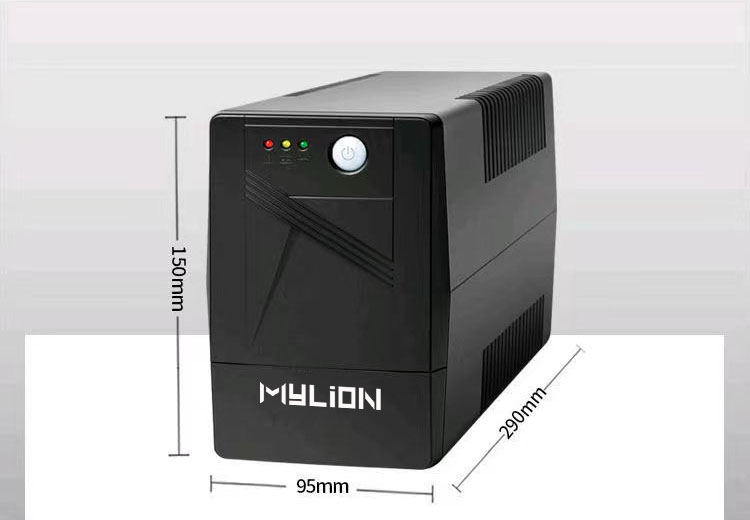 Mylion 650VA UPS 360W 12V7AH Lead Acid Battery Backup 650VA UPS for Computer - Image 4