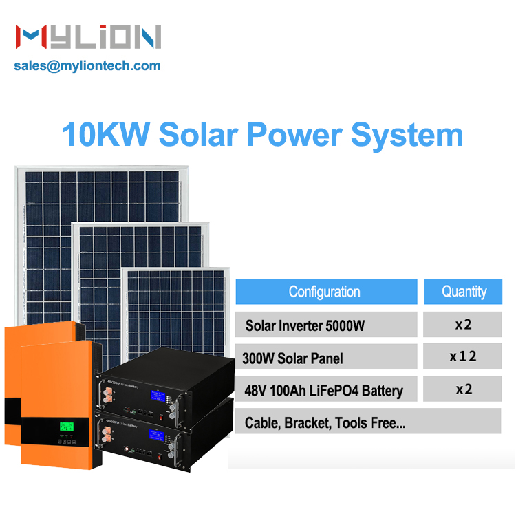 10KW Solar Power Kit Solar Energy Power Solar Storage Power Station With Smart Lithium Battery For Telecommunication - Image 5