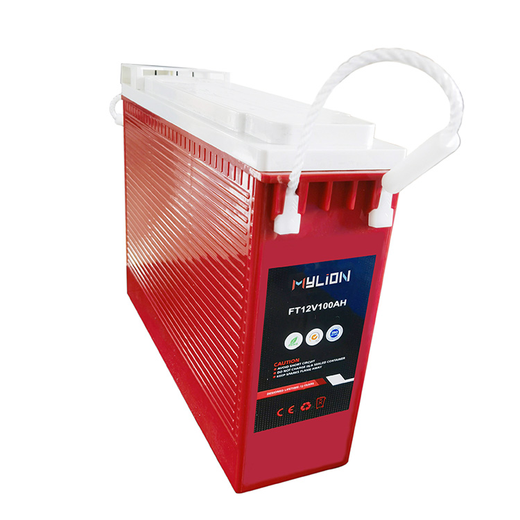 Mylion FT12V150Ah Solar Battery Free Maintenance Sealed GEL AGM Lead Acid Front Terminal Storage Battery For UPS Power Station