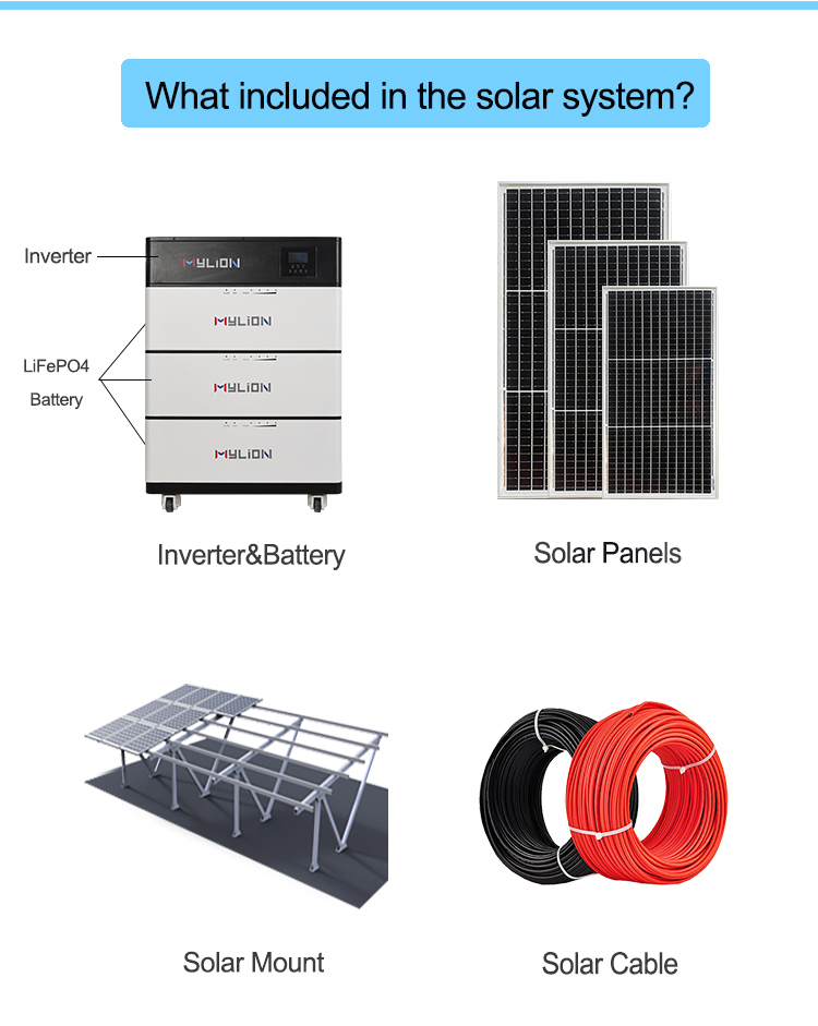 10KW Renewable Energy Off-Grid Home Solar Power System Home Solar Panel Kit solar off grid system for residential - Image 5